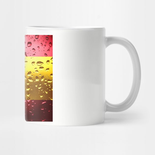 Flag of Spain - Raindrops by DrPen